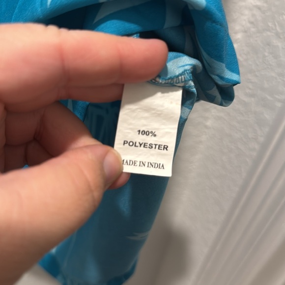 Lvish 4XL men’s tropical Hawaiian button front shirt - Picture 6 of 7